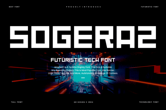 Ametech: The Bold Sans Serif Font for Handmade Branding