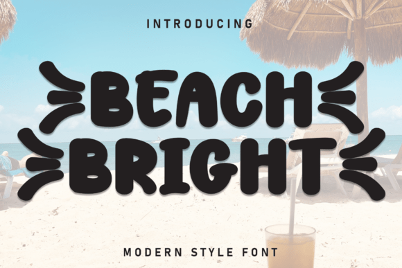 Beach Bright: A Casual Display Font for Friendly Brand Identities
