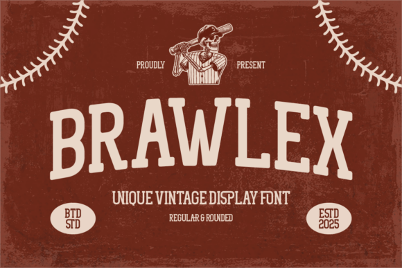Brawlex: A Bold Serif Typeface for Impactful Web Design
