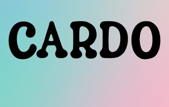Cardo: A Modern Display Font for Web Design Projects