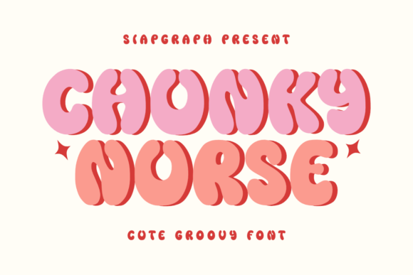 Chunky Nurse: A Playful Display Typeface for Editorial Design