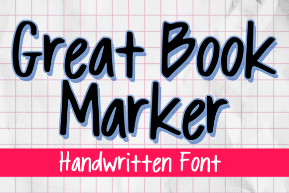 Great Book Marker: A Display Font That Elevates Campaign Creativity