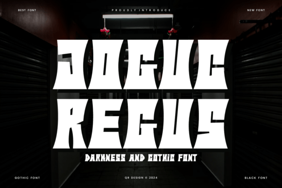 Joguc Regus Font for Bold Branding Projects