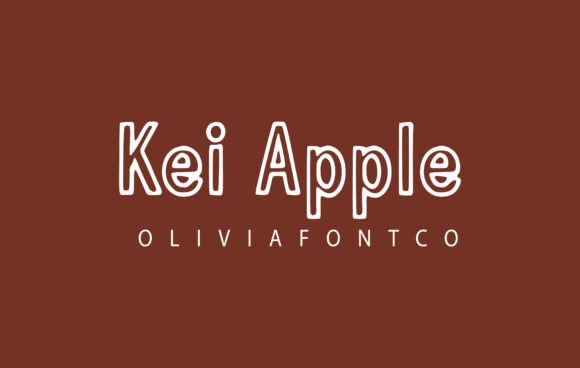 Kei Apple: The Handwritten Font for Authentic Business Branding