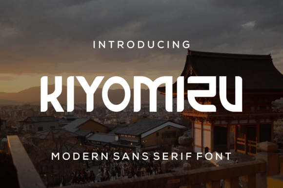 Kiyomizu: The Modern Sans Serif Font for Polished Branding