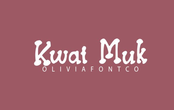 Kwai Muk: A Romantic Handwritten Display Font for Authentic Branding