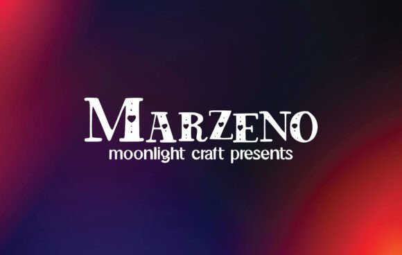 Marzeno: A Handwritten Typeface for Authentic Brand Identity