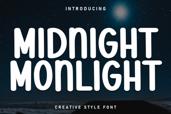 Midnight Monlight: A Confident Display Typeface for Bold Branding