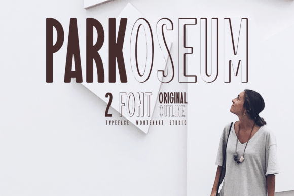 Parkoseum Display Font for Web Design