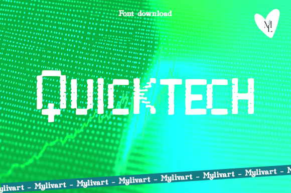 Quicktec: The Futuristic Display Font for Modern Editorial Design