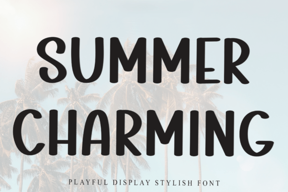 Summer Charming: A Handwritten Display Typeface for Warm Brand Identities
