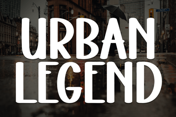 Urban Legend: A Modern Sans Serif Typeface for Bold Branding