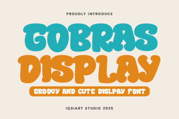 Why Gobras Display Is the Perfect Typeface for Playful Editorial Design