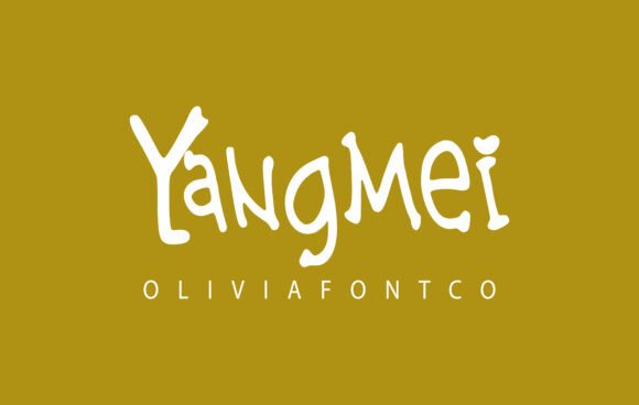 Yangmei: A Romantic Handwritten Typeface for Editorial Design